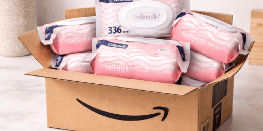 Cottonelle Flushable Wipes 8-Pack Just $9 Shipped on Amazon (Reg. $16)