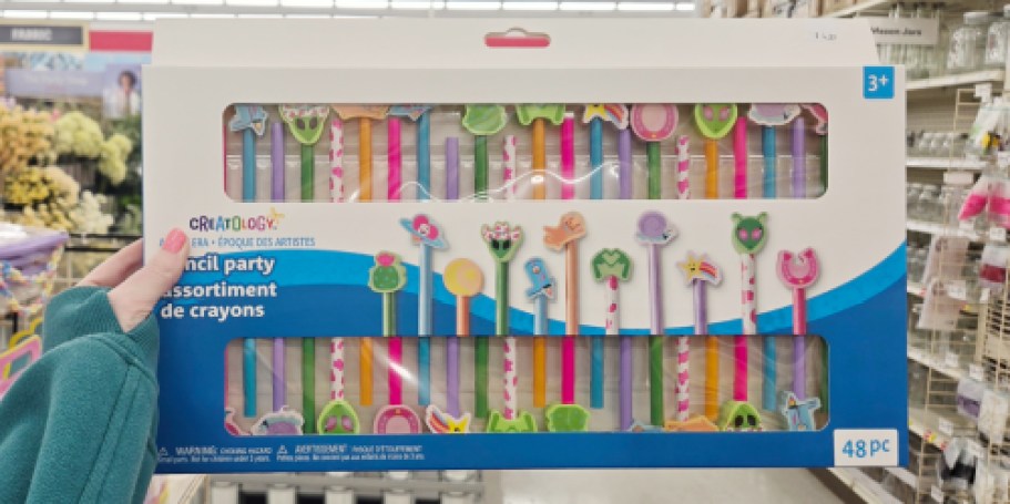 Creatology Pencil Party 48-Packs Just $2 on Michaels.com (Great for Valentine’s Day Party Favors)