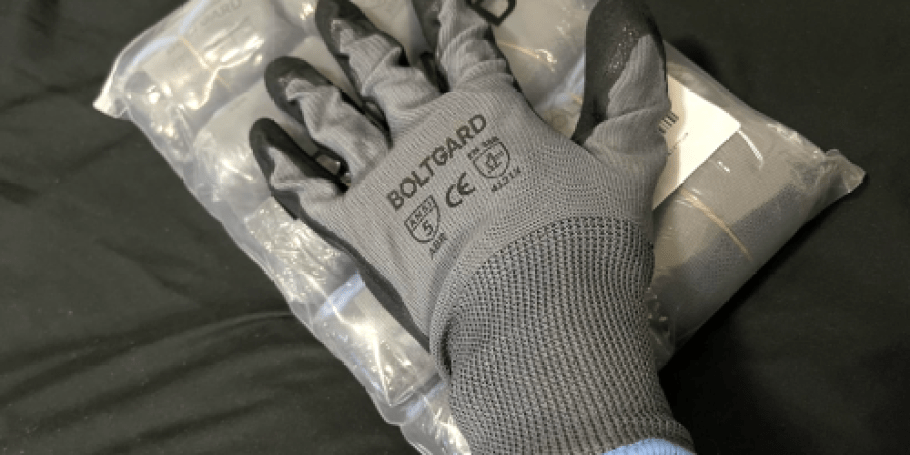 Men’s Work Glove Pairs 3-Pack Only $3.49 on Amazon