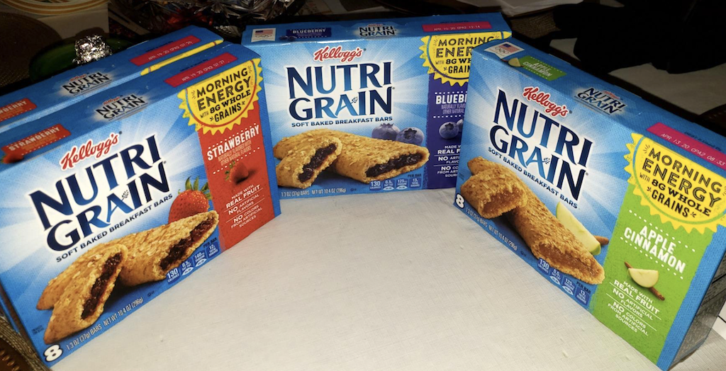 Kellogg's Nutri-grain bars 