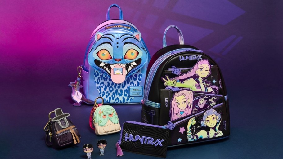 mini backpacks and bag charms