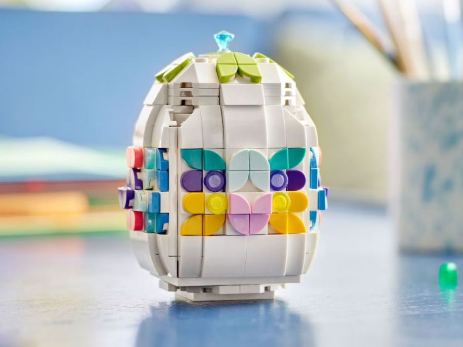 LEGO Decorative Easter Egg on table