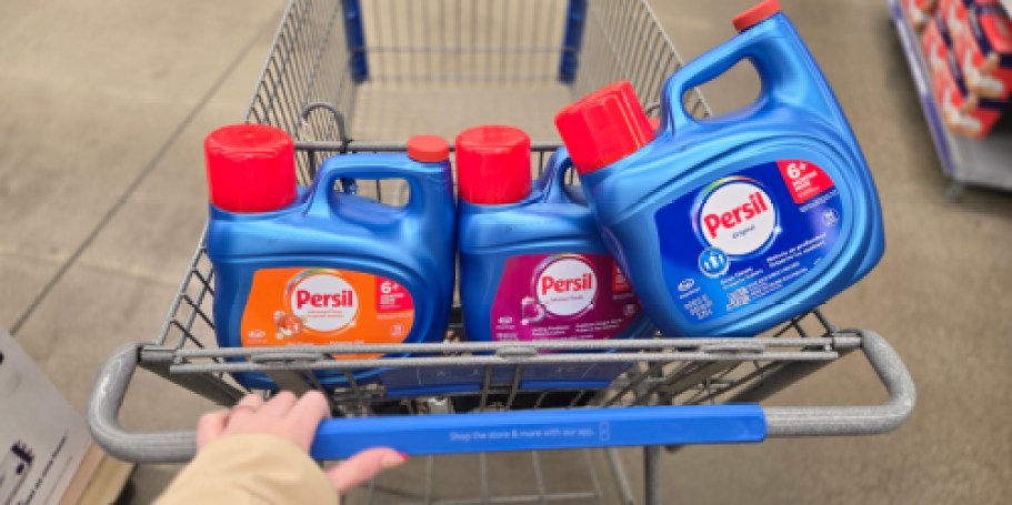 Stack the Savings: HUGE Persil 126oz Bottles Just $14.97 After Walmart Cash (Reg. $20)