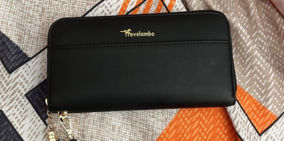 Leather Tassel Wristlet Wallet Only $7 on Amazon (Reg. $15)
