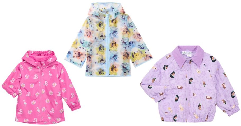 three kids jackets