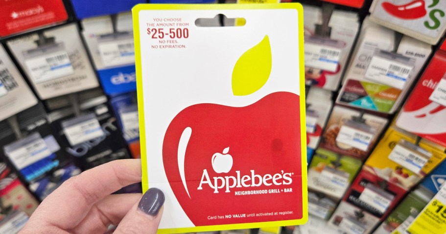 $50 Applebee’s Gift Card Just $40 Shipped on Amazon