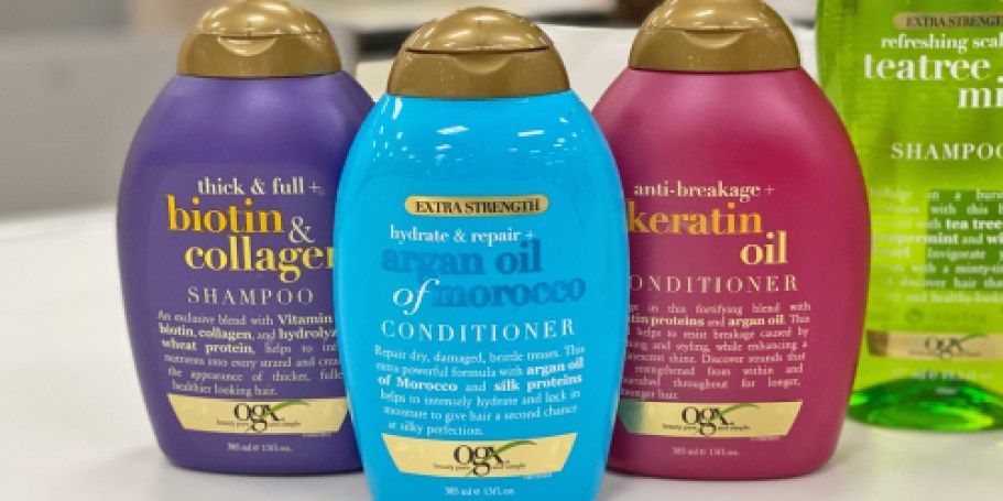 OGX Shampoo & Conditioner Only $2.69 Shipped on Amazon (Reg. $9)