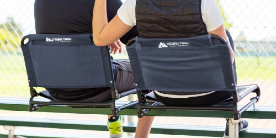 Ozark Trail Foldable Stadium Seat Just $12.50 on Walmart.com (Reg. $25)