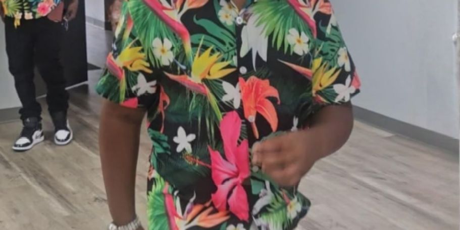 Men’s & Women’s Aloha Shirts from $6.99 on Amazon (Perfect for Hawaii Vacation!)