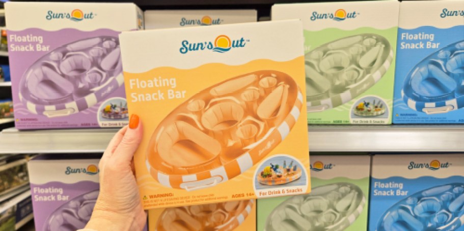 Floating Snack & Drink Bar Just $9.96 at Walmart