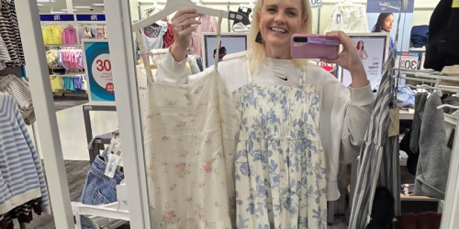 Score 30% Off Women’s Spring Dresses at Target (Cute Looks for Easter!)