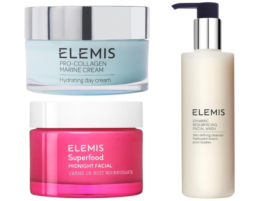 3 ELEMIS skincare items