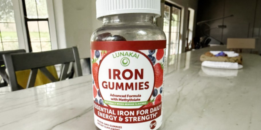 Iron Gummies 60-Count Bottle Only $12.96 Shipped on Amazon (Reg. $26)