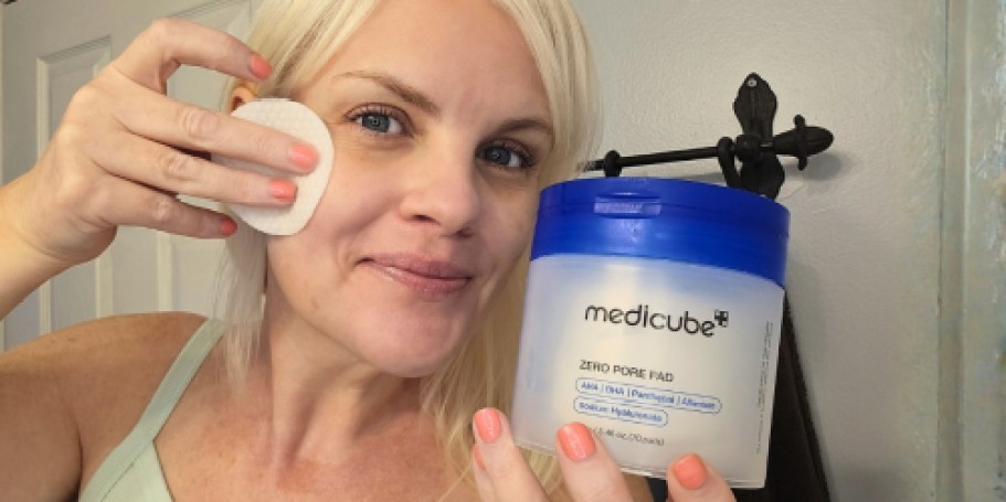 Medicube Toner Pads 70-Count Only $14 Shipped on Amazon (Reg. $31)