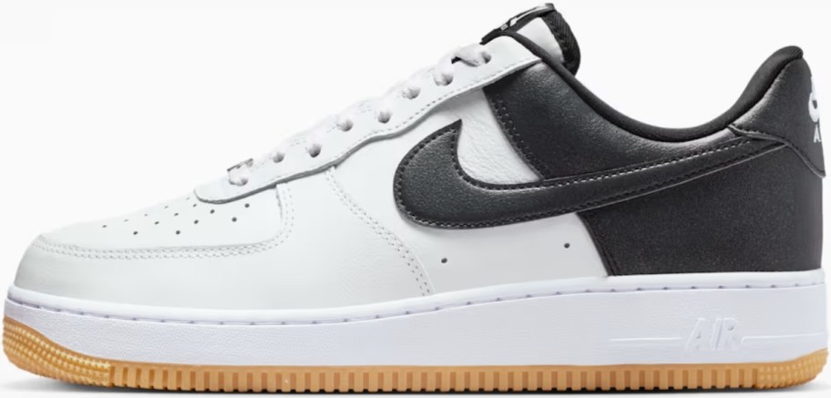 black and white sneaker