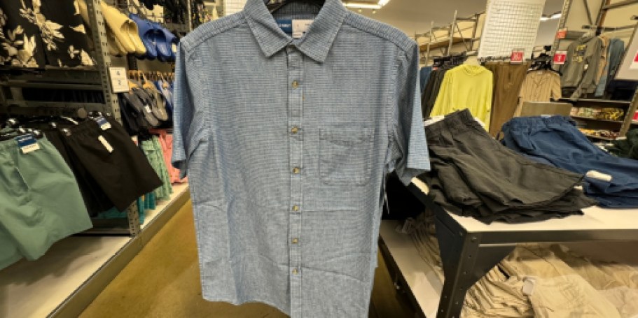 Today ONLY: Old Navy Men’s Button-Down Shirts Only $14 (Reg. $30)