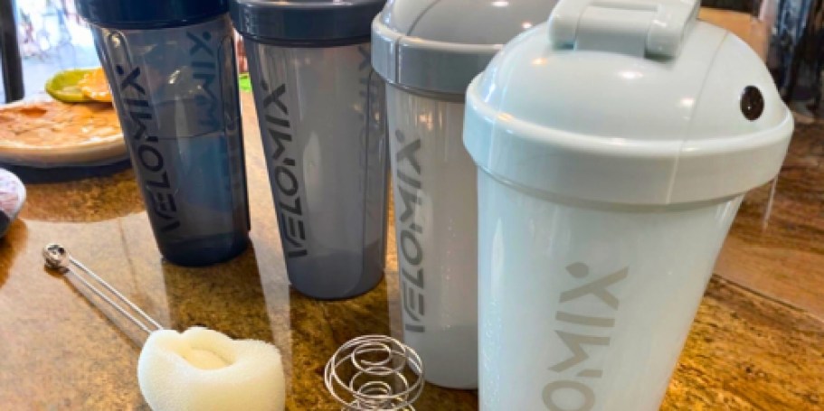 WOW! Protein Shaker Bottle 4-Pack JUST $9.99 on Amazon (Reg. $27)