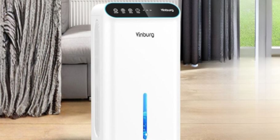 Dehumidifier Only $54.99 Shipped on Amazon (Reg. $210) | Covers Up to 1,000 Sq. Ft.