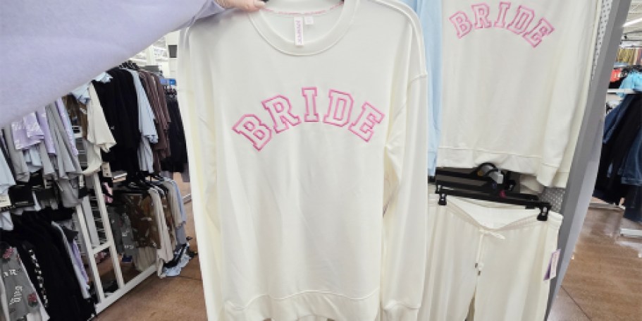NEW Women’s Bridal Pajamas at Walmart (Starting at $13!)