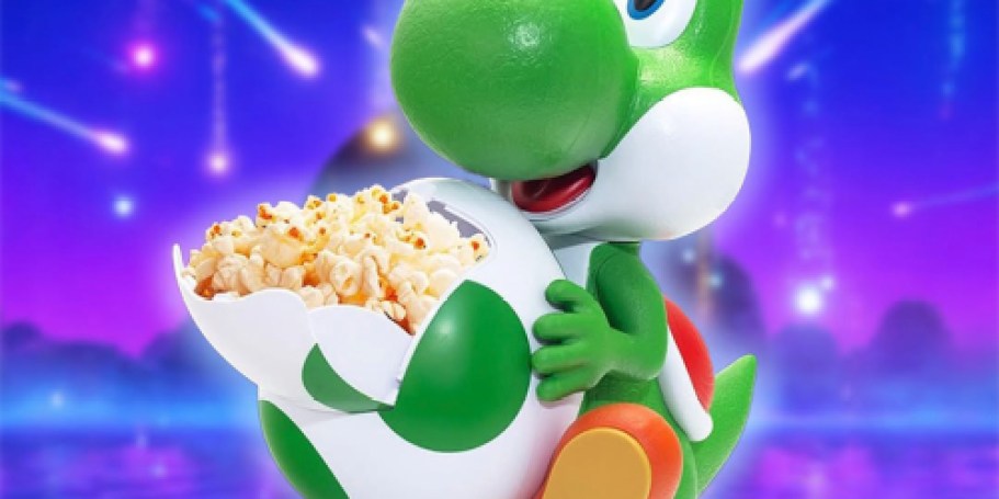 New Super Mario Yoshi Popcorn Buckets Available Now!