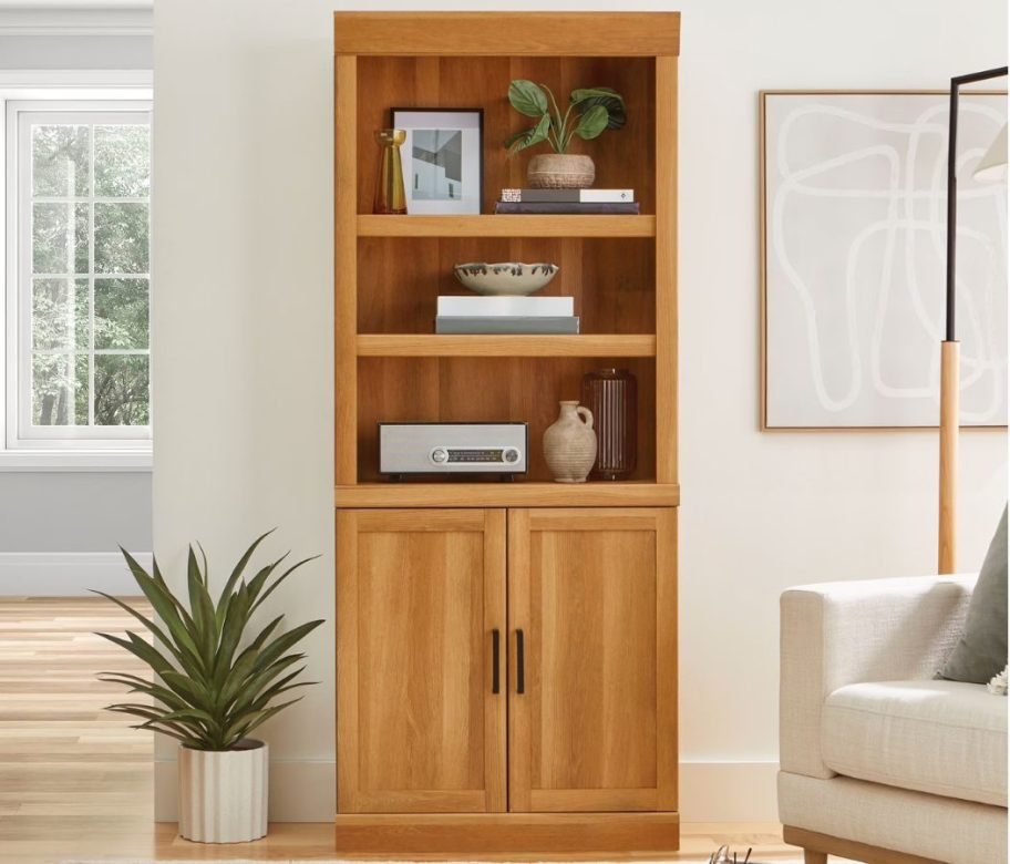 A Better Homes and Garden Book Case from Walmart