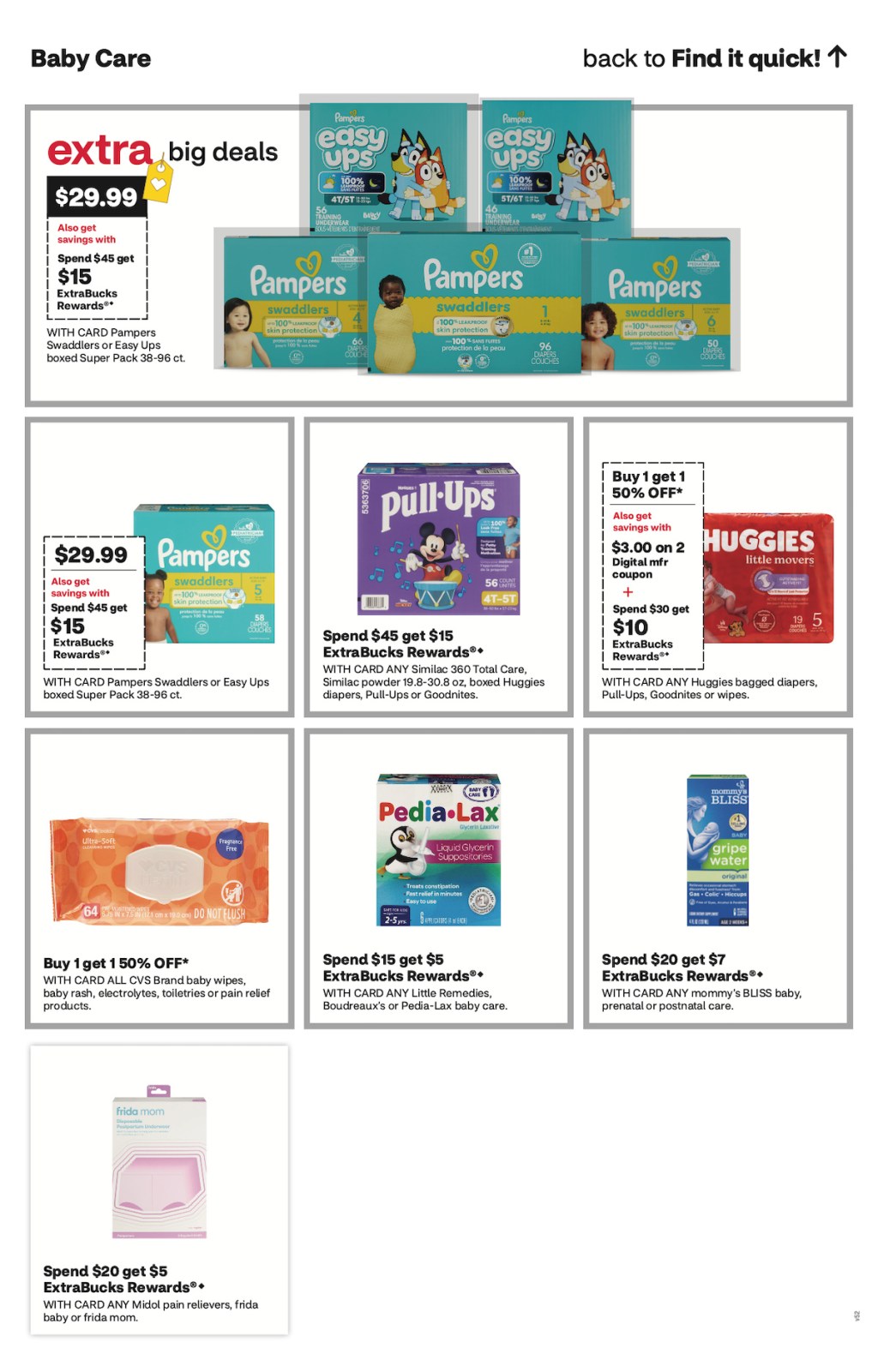 page from CVS ad