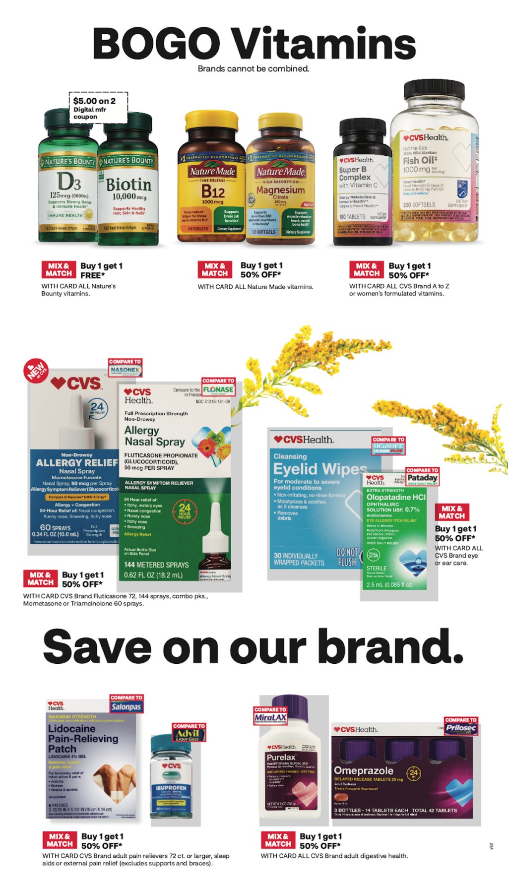 page from CVS ad