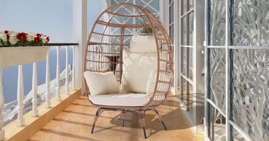 OVER $250 Off Egg Chair Lounger on Lowes.com + Free Shipping