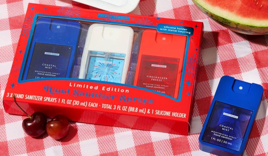 NEW Americana Hand Sanitizer Spray Gift Set at Walmart (Fun Touchland Alternative!)