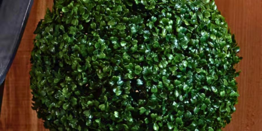 Large Artificial Boxwood Plant Just $29.98 Shipped on Lowes.com (Reg. $40)
