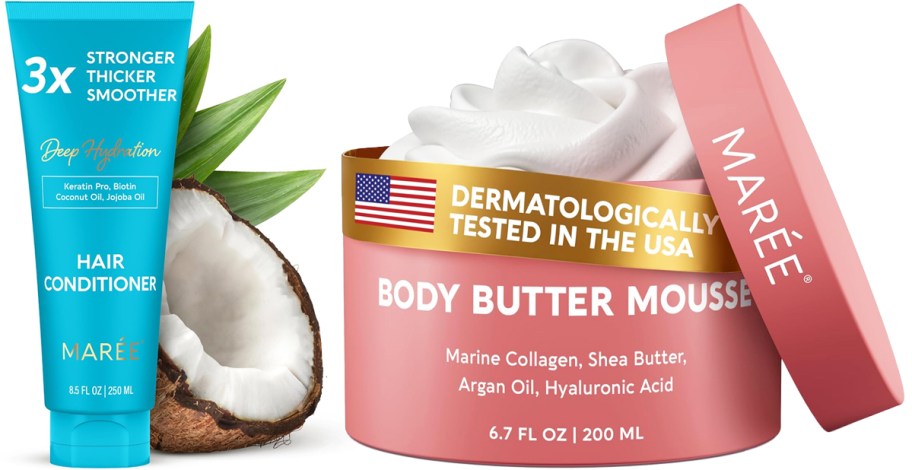 maree conditioner and body butter