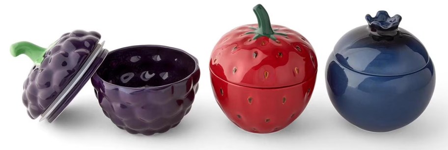 Member's Mark 3-Piece Stoneware Berry Canister Set