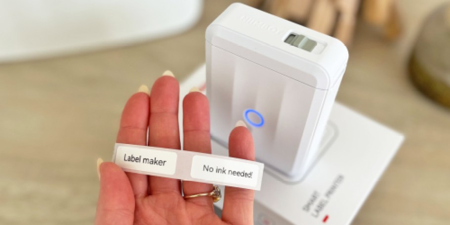 Wireless Label Maker Only $9.99 Shipped for Prime Members (Reg. $30)