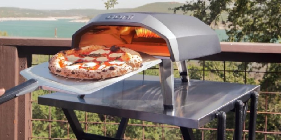 Over $120 Off Ooni Pizza Oven (Perfect for Backyard Pizza Nights!)