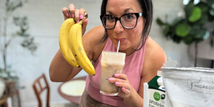 The Creamiest Protein Banana Latte (No Syrups Needed)