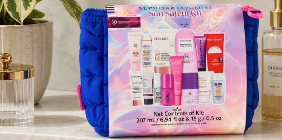 Sephora Sun Safety Kit Just $39 + FREE Same-Day Delivery