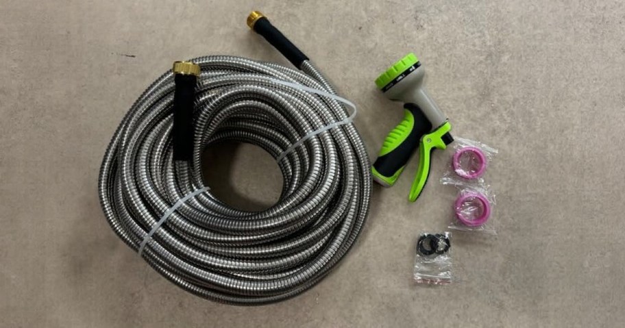 Stainless Steel Hose with Nozzle