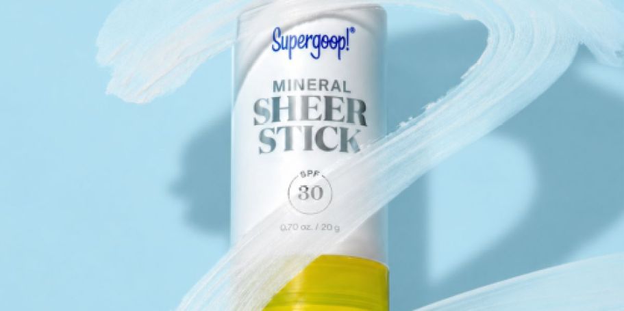 Supergoop! Mineral Sheer Stick Just $15 Shipped on Amazon (Reg. $32) – May Sell Out