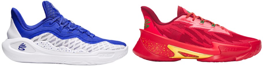 Under Armour Curry 11 Team Shoes and Curry Series 7 Basketball Shoes