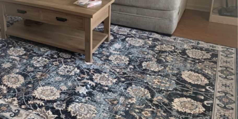 Large Washable Non-Slip Area Rugs from $20.98 on Amazon