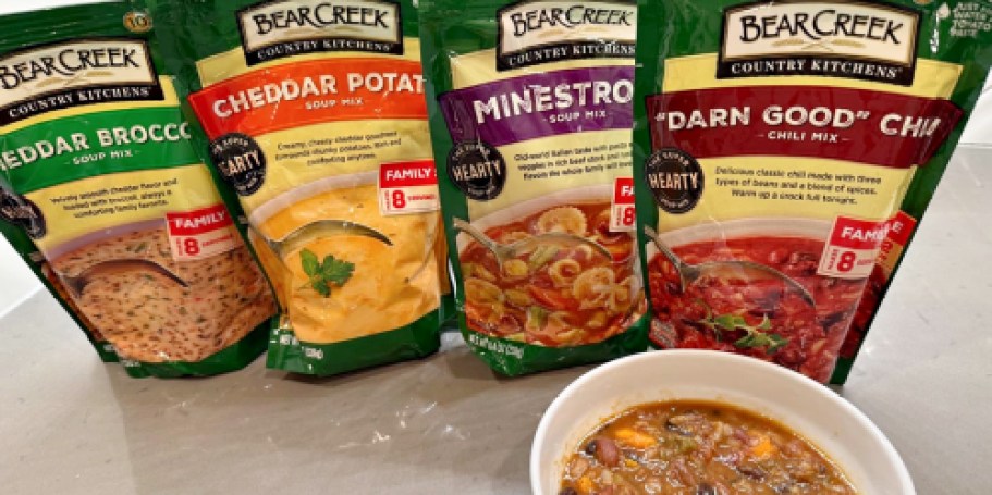 Grab Bear Creek Soup Mixes for the Lowest Price on Amazon (Only $2.66 Shipped)