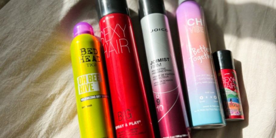 *HOT* Hairspray Sale: CHI, Joico, Redken & More from $7