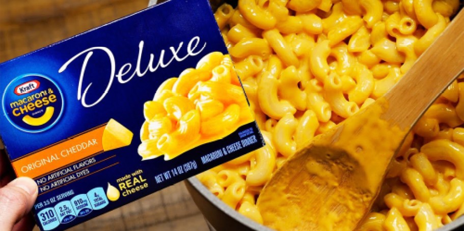 Kraft Deluxe Mac & Cheese 3-Pack Only $5 Shipped on Amazon (Just $1.67 Each!)
