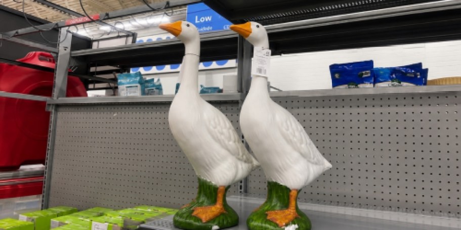 Back in Stock! Mainstays Porch Goose Just $19.97 on Walmart.com
