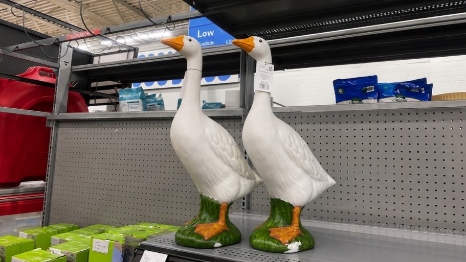 Back in Stock! Mainstays Porch Goose Just $19.97 on Walmart.com