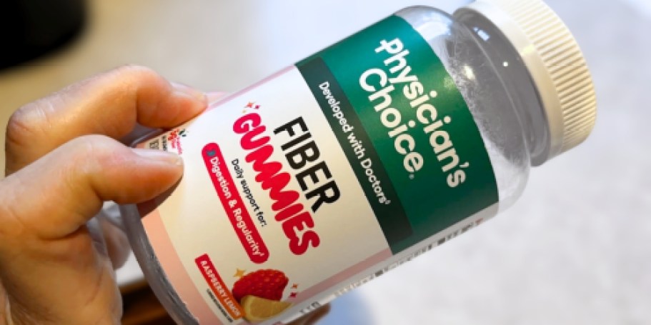 Physician’s Choice Fiber Gummies 60-Count Just $8.48 Shipped on Amazon (Reg. $20)