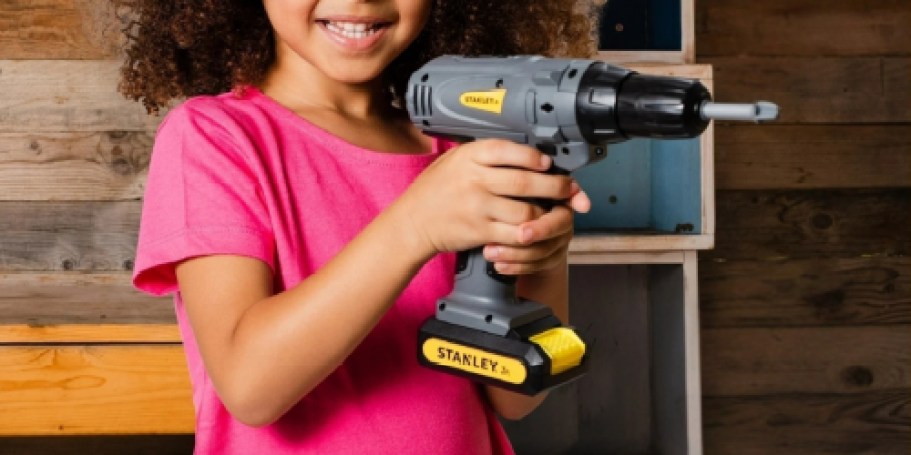 Stanley Jr. 21-Piece Kids Toolbox Set w/ Power Drill Only $19.99 Shipped (Reg. $80)