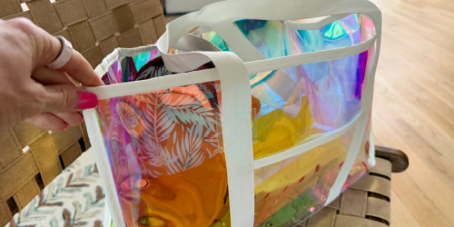 Target Sun Squad Bag Just $10 (Case-Mate Jelly Tote Dupe!)