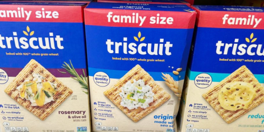Triscuit Crackers Family Size Just $2 Shipped on Amazon