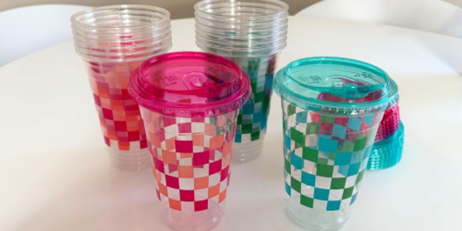 New To-Go Cold Cups w/ Lids Spotted at Target (Only $3.49 for 15 Pack!)